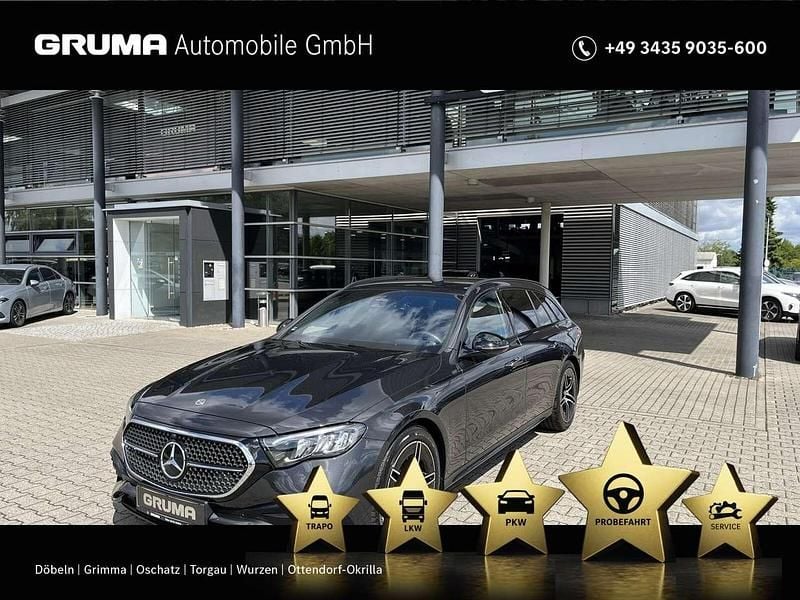 Lack graphitgrau Gebraucht 2024 Mercedes E200 AMG Kombi | 45.790 € (Superpreis) - Bild 1/4