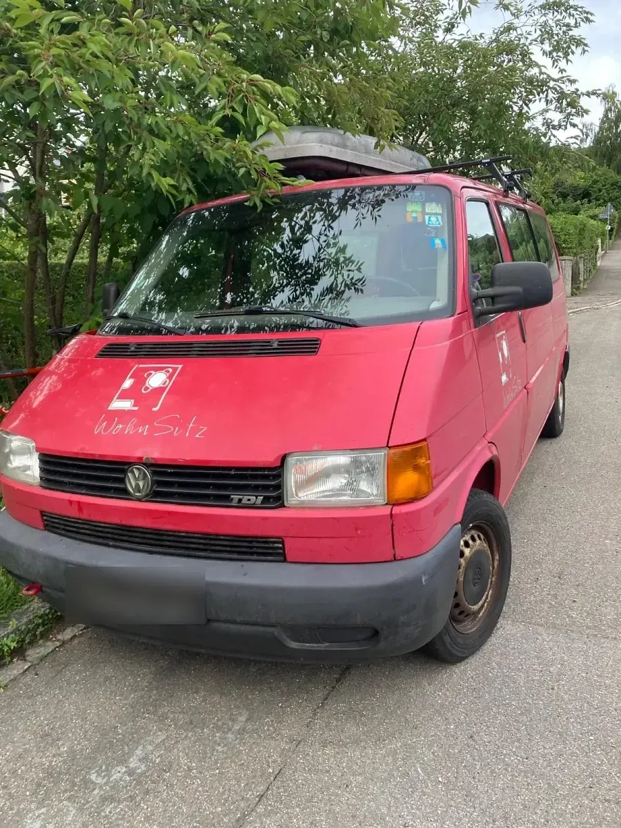 Gebraucht VW T4 102 PS (75 kW) 2003 Rot Van