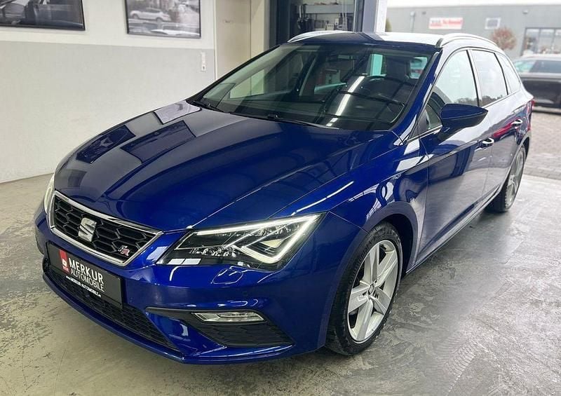 Blau Gebraucht 2017 Seat Leon ST FR Kombi | 14.999 € (Fairer Preis) - Bild 1/4