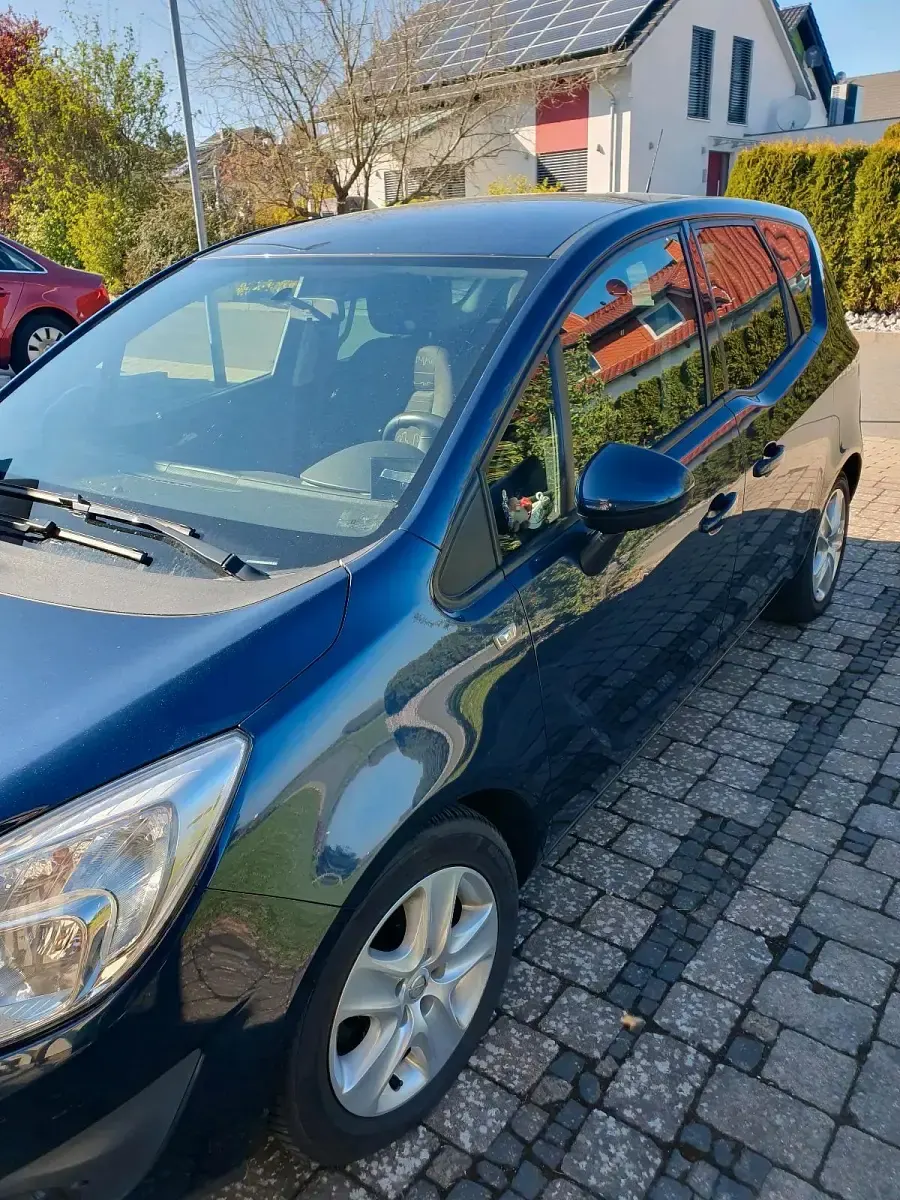 Gebraucht Opel Meriva 101 PS (74 kW) 2011 Blau Van / Kleinbus