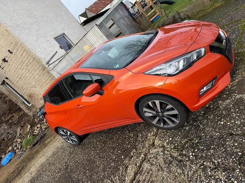 Gebraucht Nissan Micra 90 PS (66 kW) 2016 Orange Kleinwagen