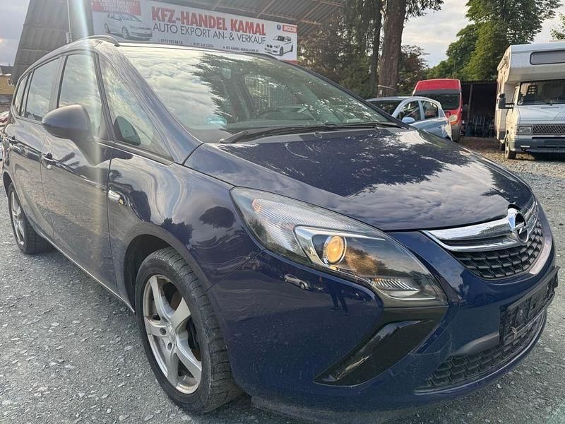 Blau Gebraucht 2014 Opel Zafira Tourer Selection Van / Kleinbus | 2.999 € (Fairer Preis) - Bild 1/4