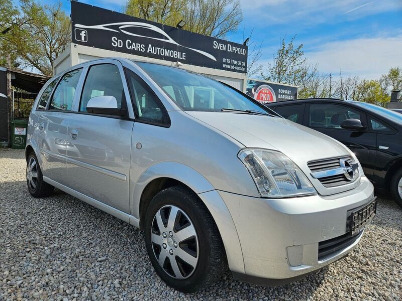 Silber Gebraucht 2006 Opel Meriva Edition Van / Kleinbus | 2.500 € (Fairer Preis) - Bild 1/4