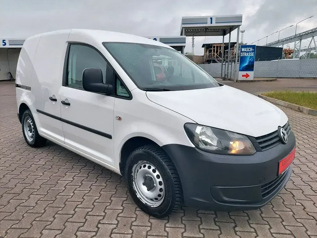 Gebraucht VW Caddy 75 PS (55 kW) 2014 Weiß Van / Kleinbus