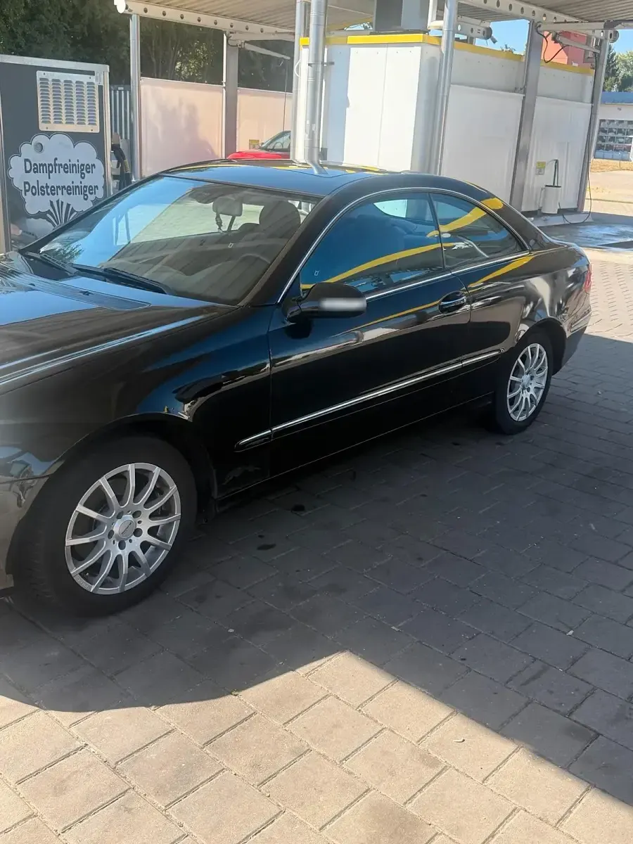 Gebraucht Mercedes CLK200 163 PS (119 kW) 2006 Schwarz Coupé