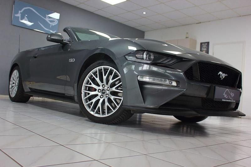 Gebraucht Ford Mustang GT 450 PS (330 kW) 2019 Grau Cabrio