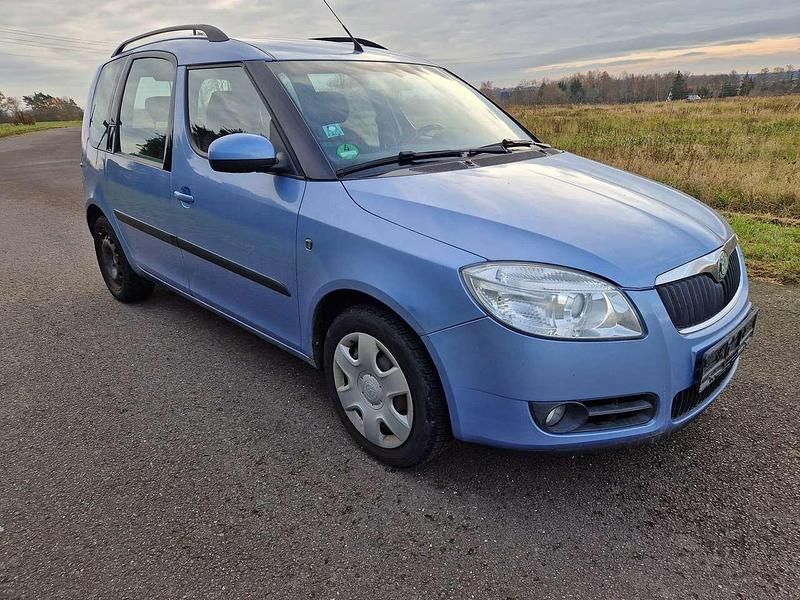 Gebraucht Skoda Roomster Comfort 86 PS (63 kW) 2008 Blau Van / Kleinbus