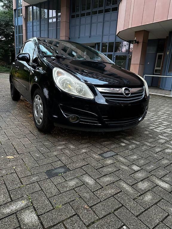 Schwarz Gebraucht 2007 Opel Corsa Catch Me Limousine | 1.990 € (Guter Preis) - Bild 1/4