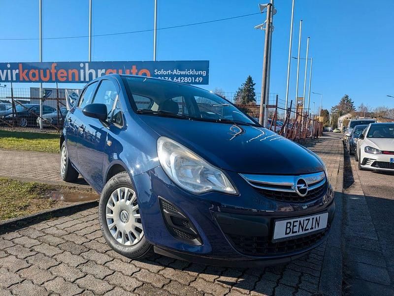Gebraucht Opel Corsa Selection 69 PS (50 kW) 2012 Blau Kleinwagen