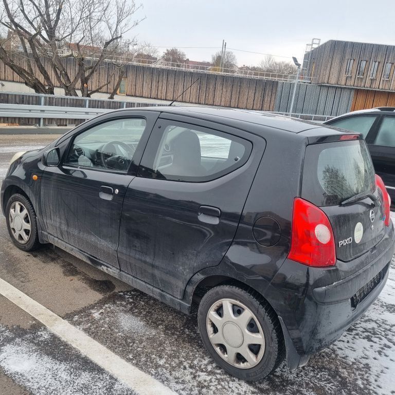 Schwarz Gebraucht 2010 Nissan Pixo Acenta Kleinwagen | 1.800 € (Guter Preis) - Bild 1/4