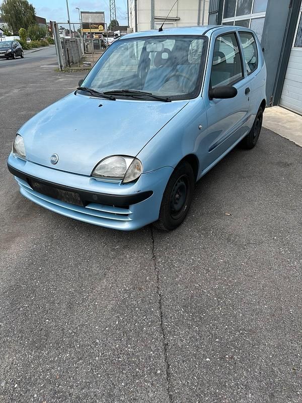 Blau Gebraucht 2001 Fiat Seicento Kleinwagen | 600 € (Guter Preis) - Bild 1/4