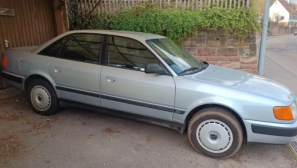 Gebraucht Audi 100 116 PS (85 kW) 1991 Silber Limousine