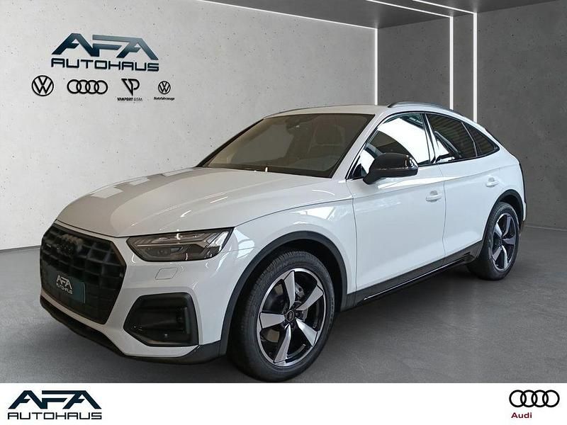 Gletscherweiss metallic Gebraucht 2024 Audi Q5 Sportback Sport SUV | 55.862 € (Teuer) - Bild 1/4