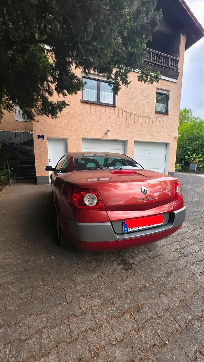 Gebraucht Renault Mégane Cabriolet 135 PS (99 kW) 2005 Rot Cabrio