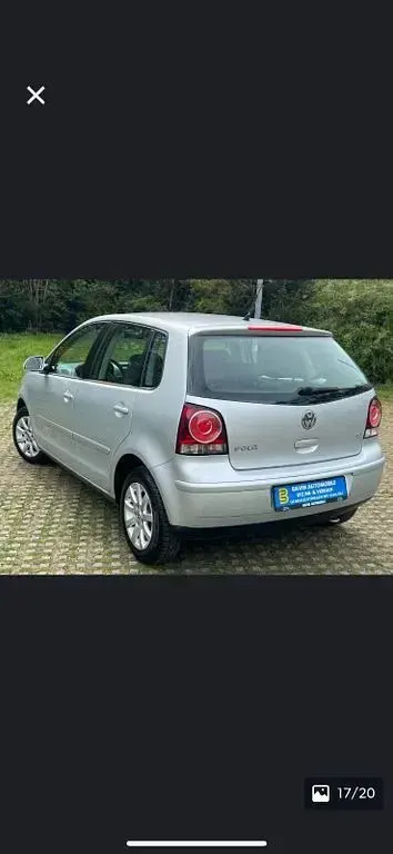 Gebraucht VW Polo 69 PS (50 kW) 2008 Silber Kleinwagen