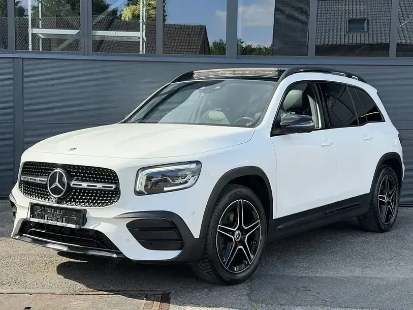 Gebraucht Mercedes GLB220 AMG line 190 PS (139 kW) 2023 Polarweiss  unilack SUV
