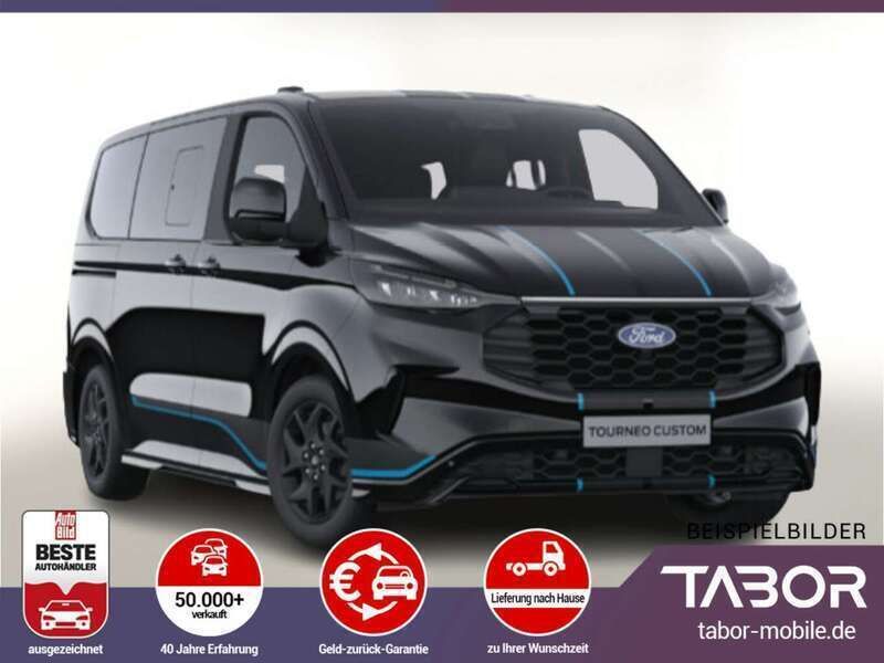 Agate black metallic Neu 2025 Ford Tourneo Custom Sport Van / Kleinbus | 55.188 € (Fairer Preis) - Bild 1/4