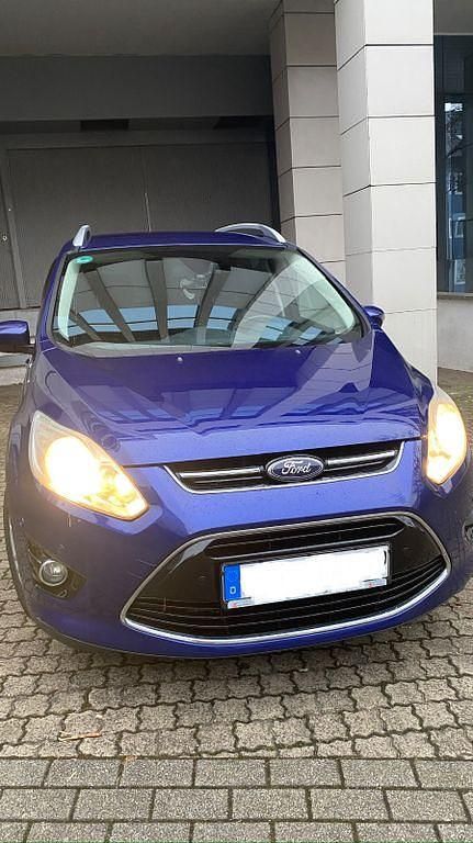 Blau Gebraucht 2014 Ford Grand C-Max Titanium Van / Kleinbus | 7.000 € (Fairer Preis) - Bild 1/4