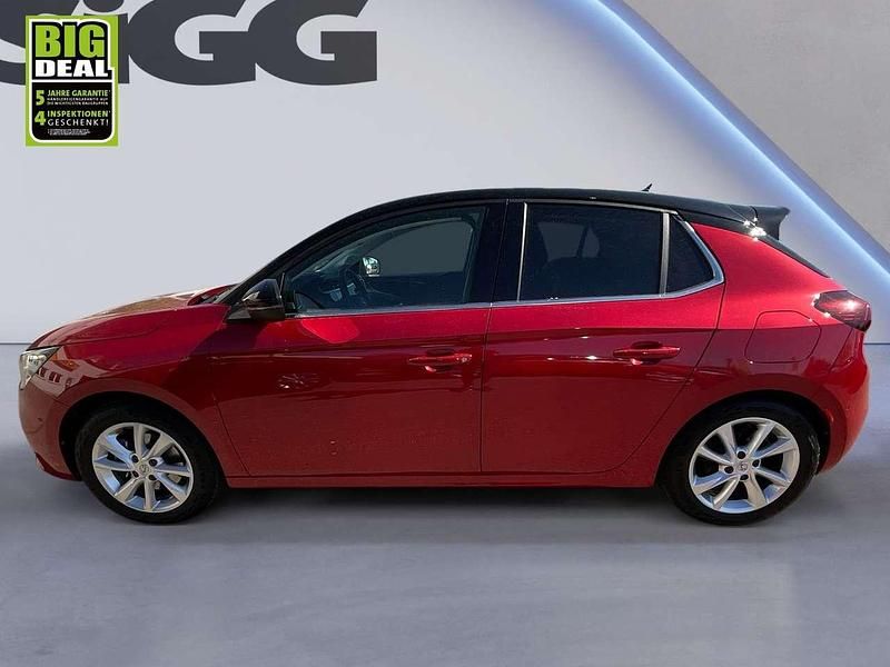 Gebraucht Opel Corsa Elegance 101 PS (74 kW) 2023 Chili rot/kardio rot Kleinwagen