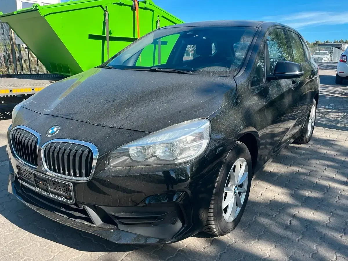 Używany BMW 218 150 KM (110 kW) 2018 Czarny Sedan/Limuzyna