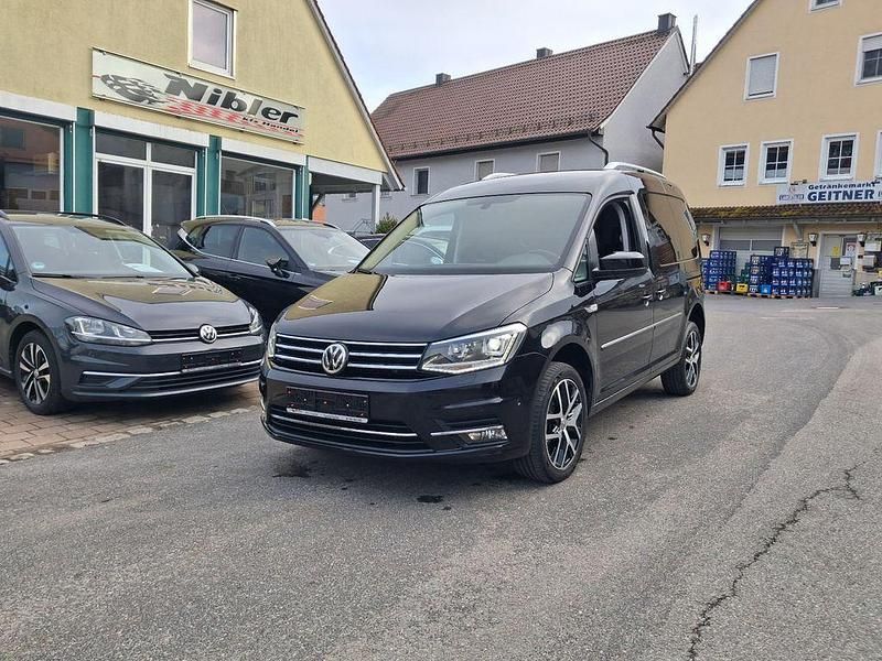 Gebraucht VW Caddy Highline 150 PS (110 kW) 2016 Schwarz Van / Kleinbus