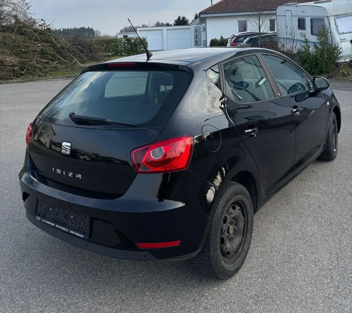 Gebraucht Seat Ibiza Reference 75 PS (55 kW) 2017 Schwarz Kleinwagen