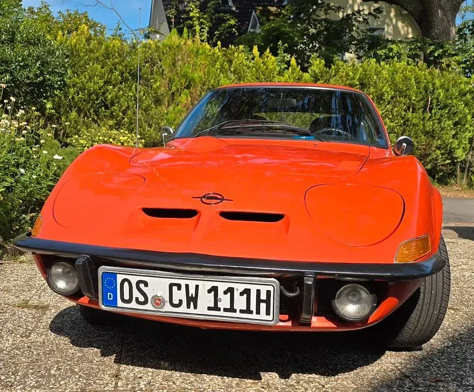 Gebraucht Opel GT 90 PS (66 kW) 1973 Rot Coupé