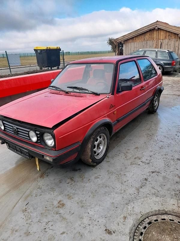 Gebraucht VW Golf II 55 PS (40 kW) 1991 Rot Kleinwagen