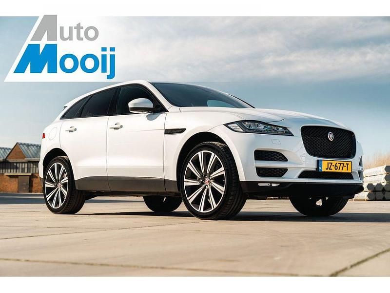 Weiß Gebraucht 2016 Jaguar F-Pace Portfolio SUV | 24.950 € (Superpreis) - Bild 1/4