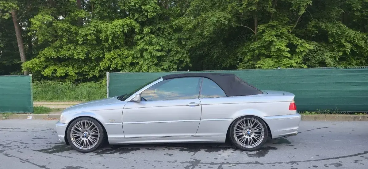 Gebraucht BMW 323 Cabriolet 170 PS (125 kW) 2000 Silber Cabrio