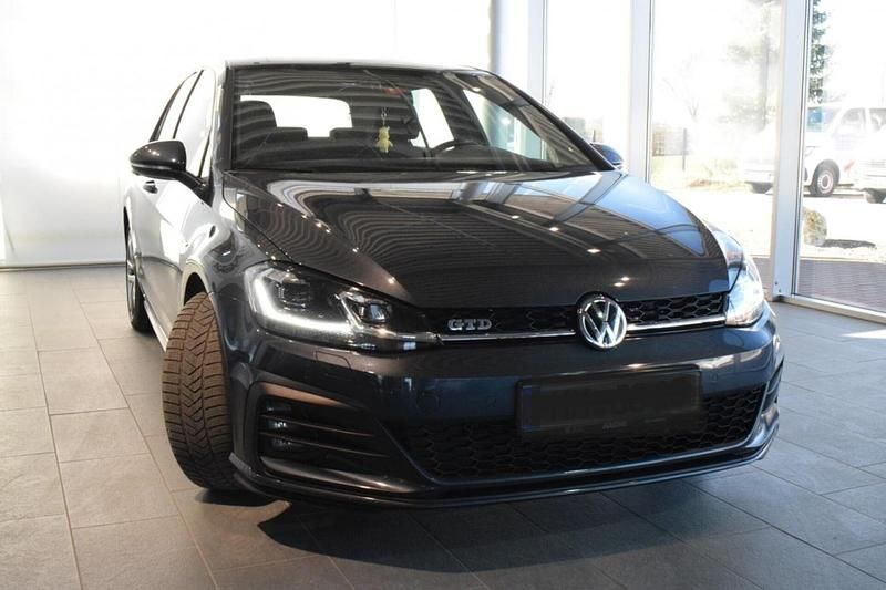 Gebraucht VW Golf VII GTD 184 PS (135 kW) 2019 Blau Limousine