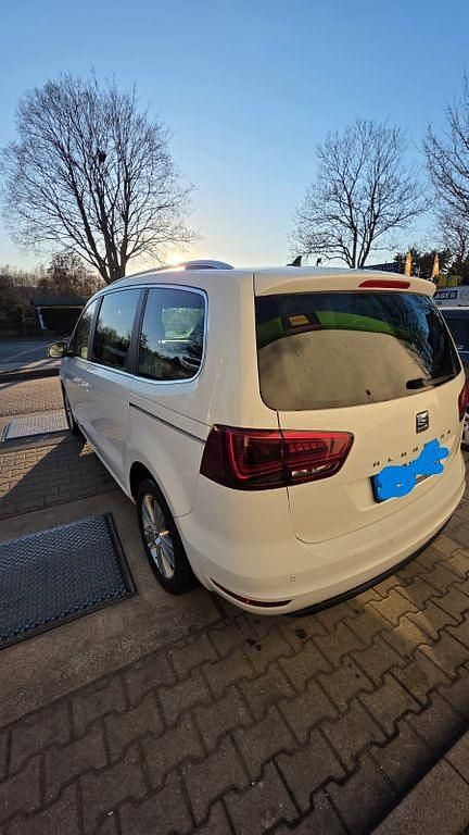 Gebraucht Seat Alhambra Style 184 PS (135 kW) 2017 Weiß Van / Kleinbus