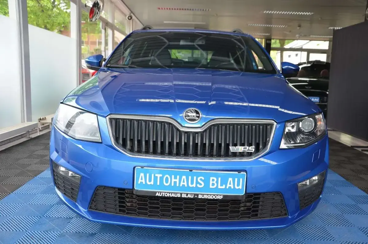 Usata Skoda Octavia RS 184 CV (135 kW) 2016 Blu Station wagon