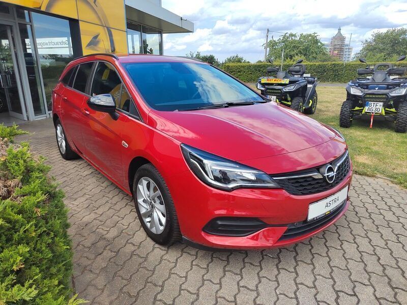 Gebraucht Opel Astra Edition 145 PS (106 kW) 2021 Rot Kombi