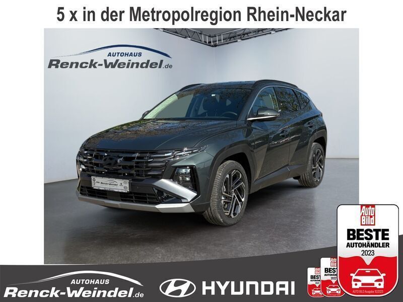 Cypress green / mic Neu 2024 Hyundai Tucson Prime SUV | 36.389 € (Fairer Preis) - Bild 1/4