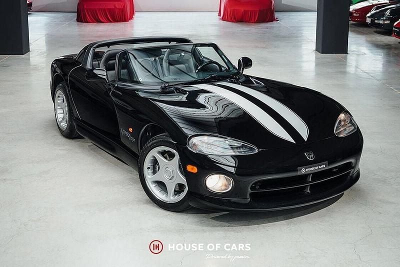 Gebraucht Dodge Viper 420 PS (308 kW) 1996 Schwarz Cabrio