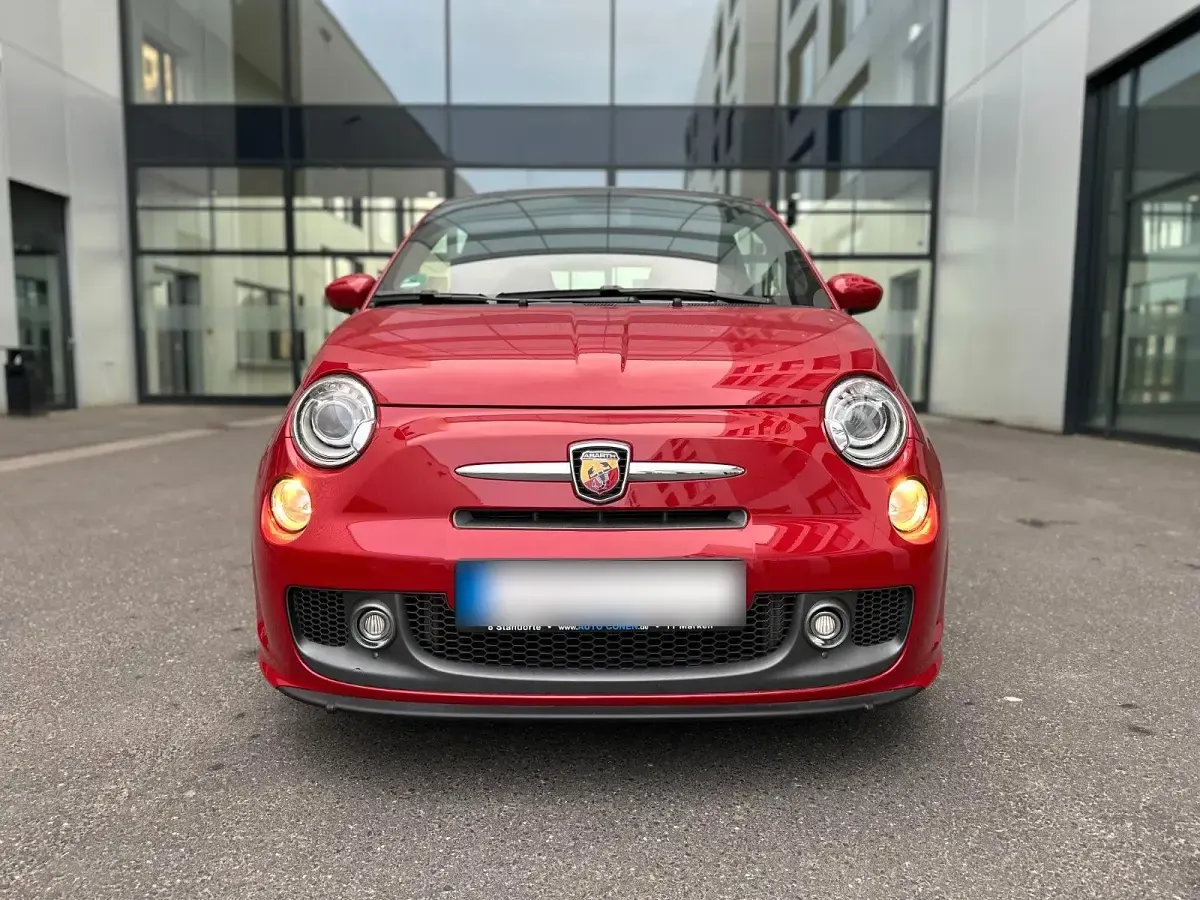 Gebraucht Abarth 595C 160 PS (117 kW) 2015 Rot Cabrio