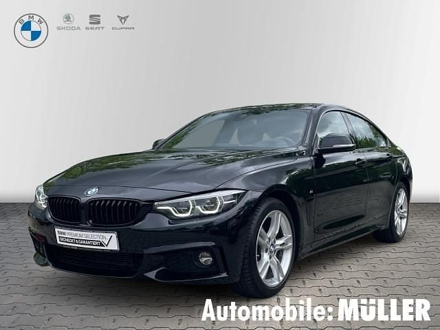 Schwarz Gebraucht 2020 BMW 418 Gran Coupé M Sport Coupé | 25.790 € (Fairer Preis) - Bild 1/4