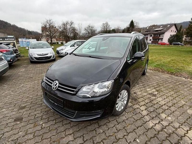 Gebraucht VW Sharan Comfortline 140 PS (102 kW) 2015 Schwarz Van / Kleinbus