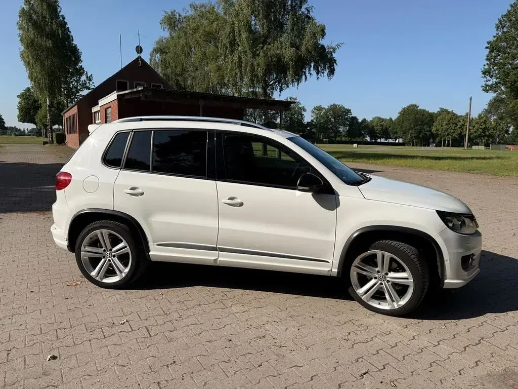Gebraucht VW Tiguan R-line 211 PS (155 kW) 2014 Weiß SUV