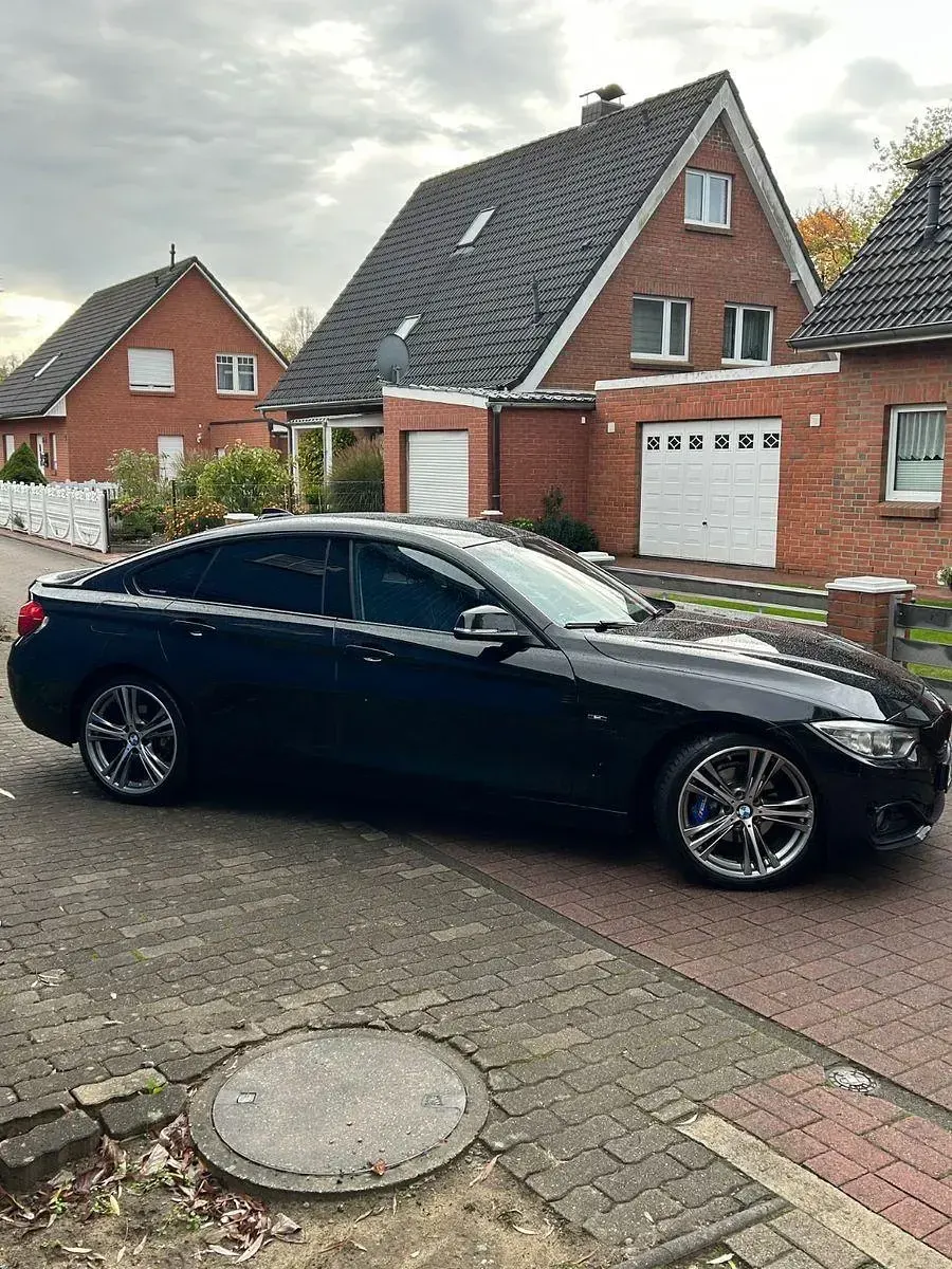 Gebraucht BMW 420 Gran Coupé Sport Line 192 PS (141 kW) 2015 Schwarz Coupé