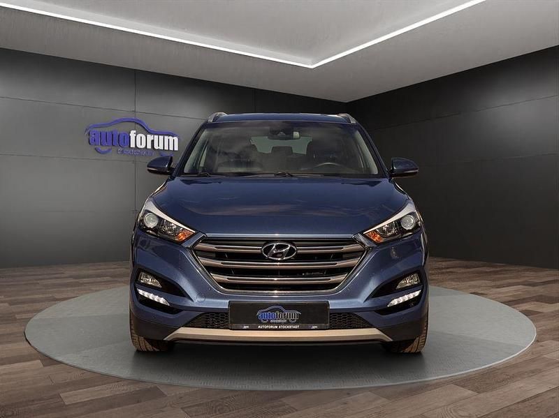 Gebraucht Hyundai Tucson Style 177 PS (130 kW) 2018 Blau SUV
