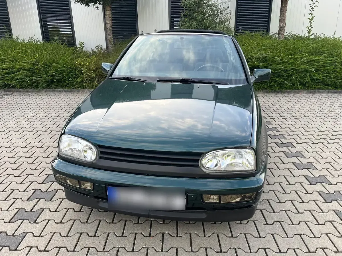 Gebraucht VW Golf Cabriolet 75 PS (55 kW) 1994 Grün Cabrio