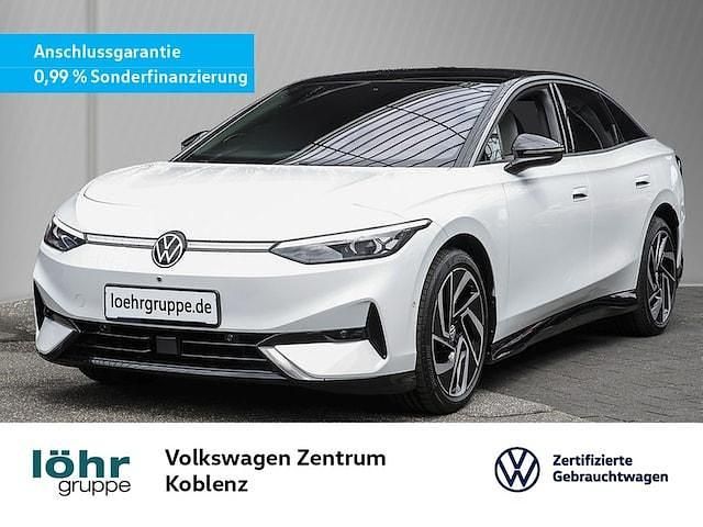 Gletscherweiß metallic Gebraucht 2023 VW ID.7 Pro Limousine | 40.980 € (Superpreis) - Bild 1/3