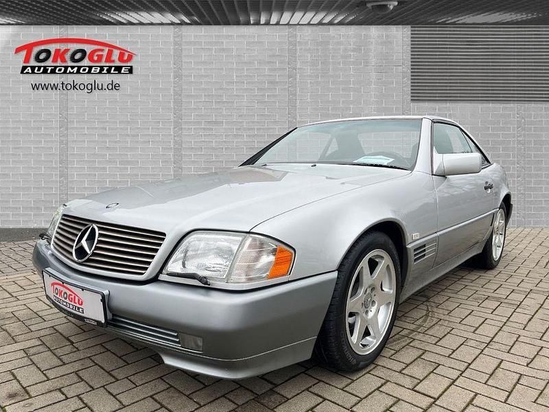 Gebraucht Mercedes SL320 231 PS (169 kW) 1995 Silber Cabrio