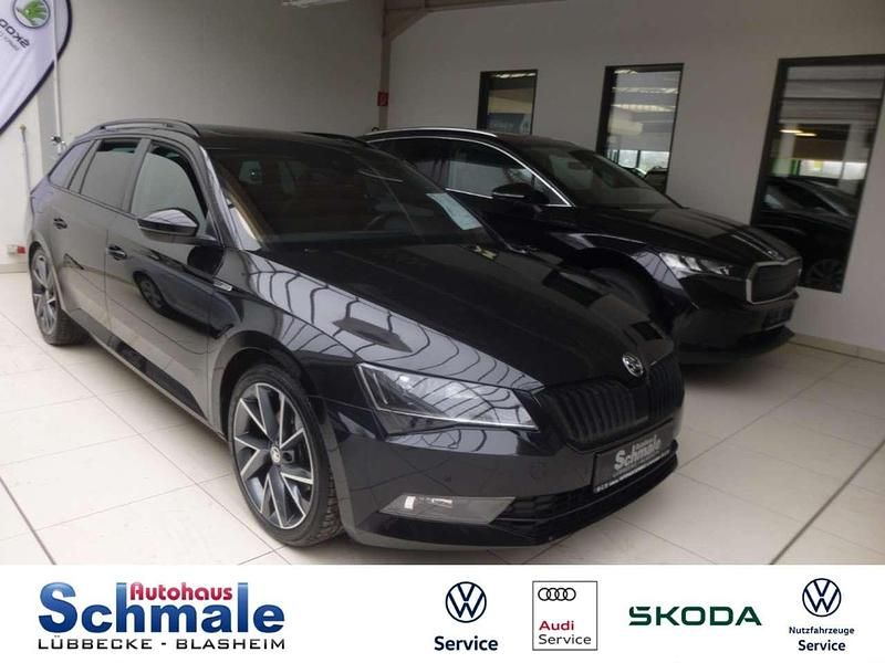 Schwarzmagic perleffekt Gebraucht 2017 Skoda Superb SportLine Kombi | 19.490 € (Fairer Preis) - Bild 1/4