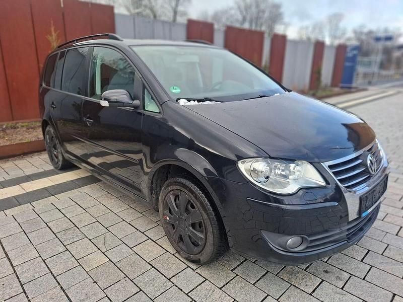 Gebraucht VW Touran 140 PS (102 kW) 2007 Schwarz Van / Kleinbus