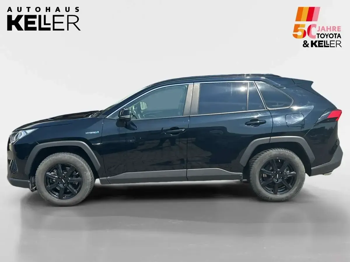 Gebraucht Toyota RAV4 Hybrid Plus 218 PS (160 kW) 2019 Tiefschwarz mica metallic SUV