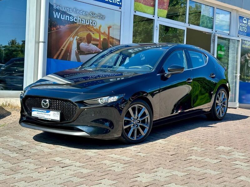 Schwarz Gebraucht 2021 Mazda 3 Selection Limousine | 20.950 € (Fairer Preis) - Bild 1/4