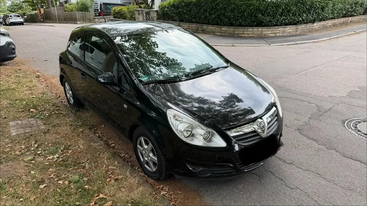 Gebraucht Opel Corsa 80 PS (58 kW) 2009 Schwarz Kleinwagen